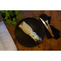 VEGA MAMA NEW YORK(TORTILLA) köret nélkül/solo (búza tortilla,grillsajt,saláta,repeta szósz,pirított hagyma/wheat tortilla,grilled cheese,salad,repeta sauce,roasted onion)